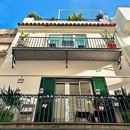 Abbott Apartment - 1 Min From The Beach - 100M2 - Sleeps 8 시체스 외부 사진